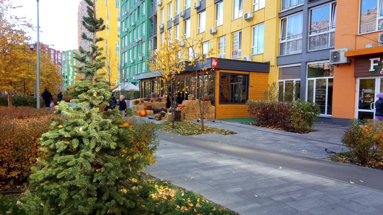 Georgeous Bright Studio In A Bright Residential Complex Comfort Town Кт-08 Kiev Ngoại thất bức ảnh